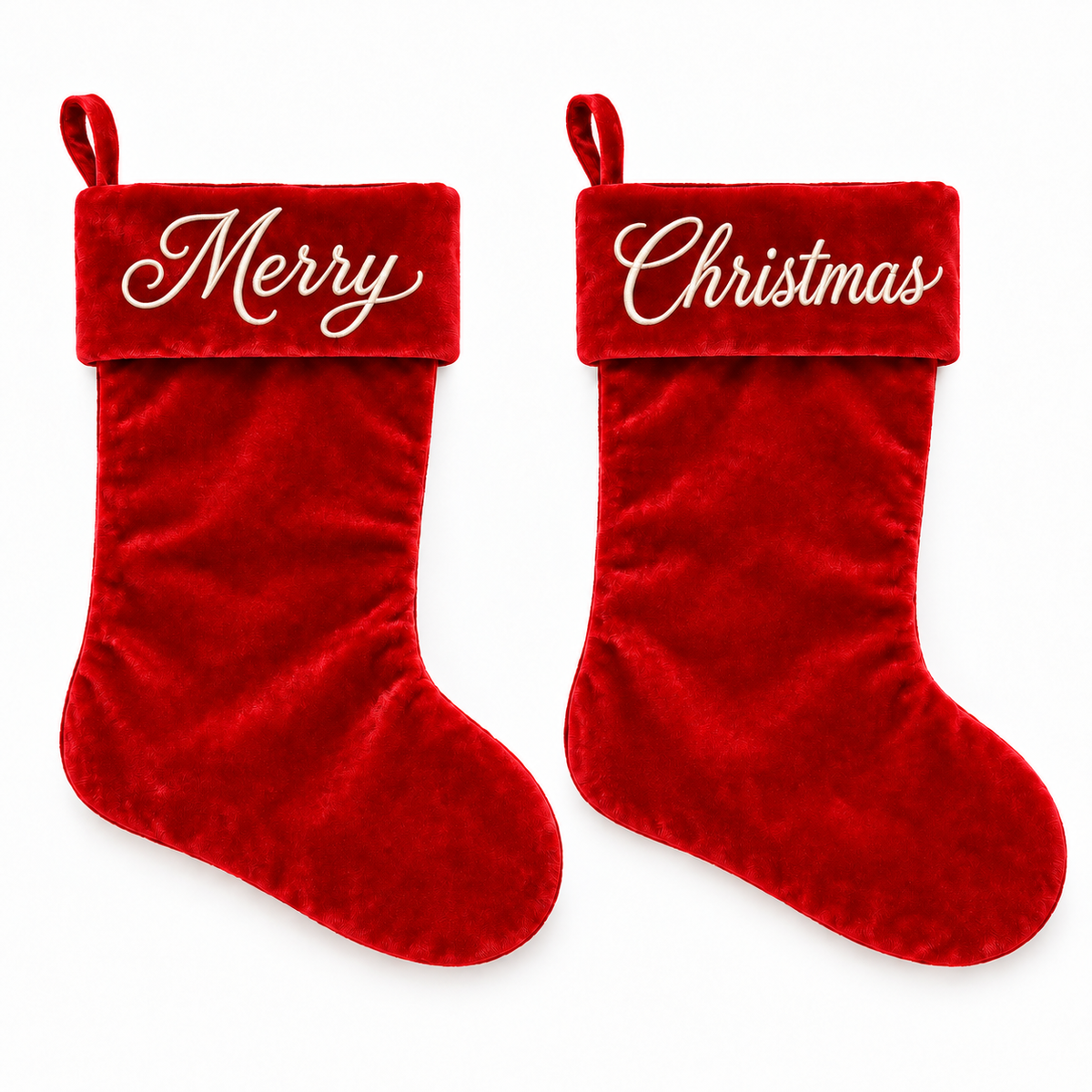 Merry Christmas Stocking Set
