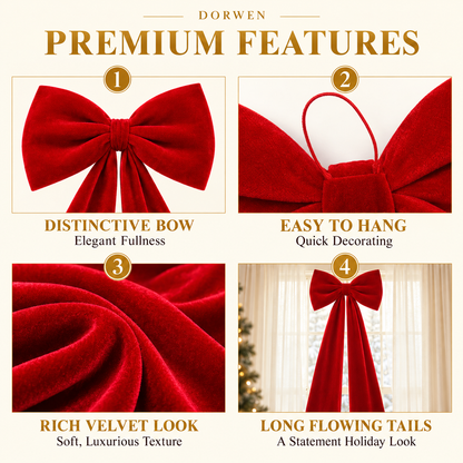 Oversized Christmas Bow